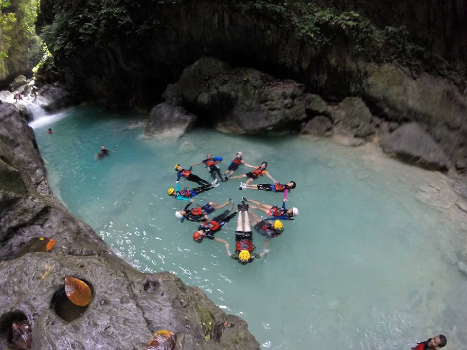 Alegira Badian Canyoneering, adventures to do in cebu, rockclimbing, diving, hiking, zipline, dakilanglaagan