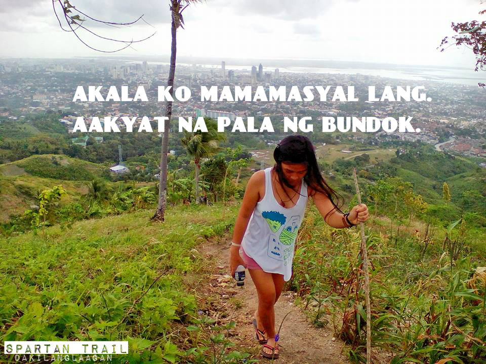 different kinds of hikers, types of hikers, ibat ibang uri ng hiker, spartan trail, dakilanglaagan, cebu city hiking destination, hiker, philippines