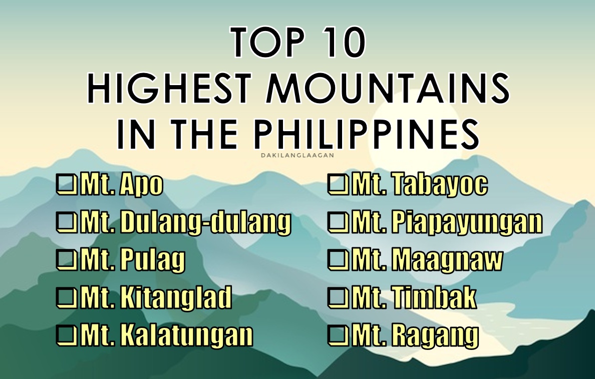 The top 10 highest mountains in the Philippines, Dakilanglaagan