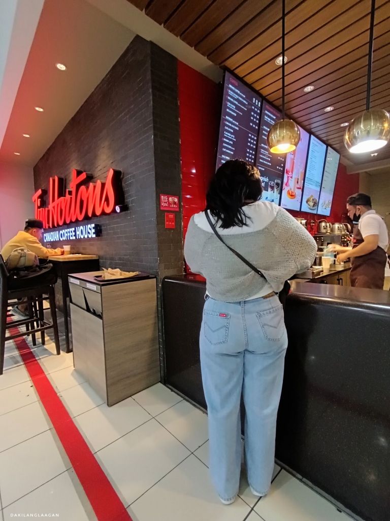Trip to Metro Manila, NAIA, Tim Hortons Coffee